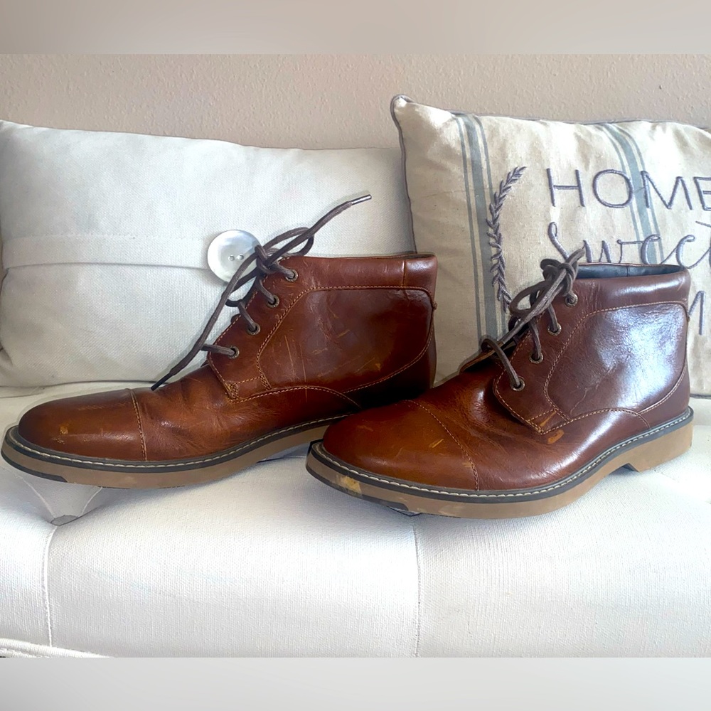 SPERRY COGNAC BOOTS MENS 11.5